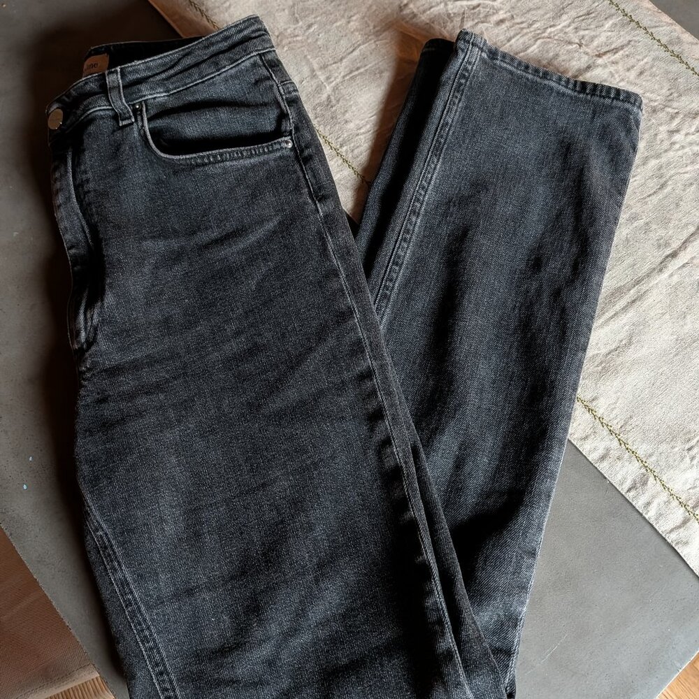 Toteme Standard Jeans | faded black - Picture 12 of 16